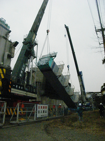 山南工業 機器据付工事